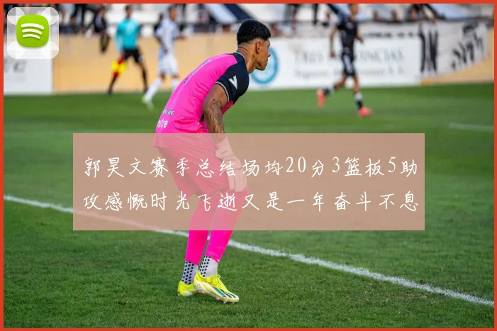 郭昊文赛季总结场均20分3篮板5助攻感慨时光飞逝又是一年奋斗不息